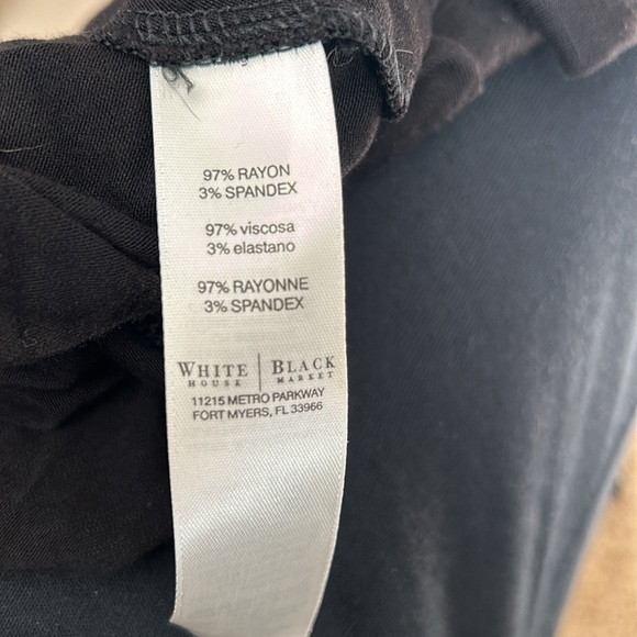 WHBM black tunic - Picture 5 of 5